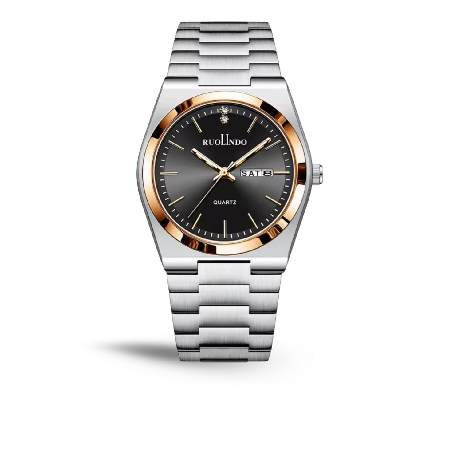 RUOLINDO™ – IMPERIUM AUTOMATIC Montre Élégante et Précise pour Hommes